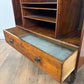 Edwardian Mahogany Open Music Cabinet / Bookcase