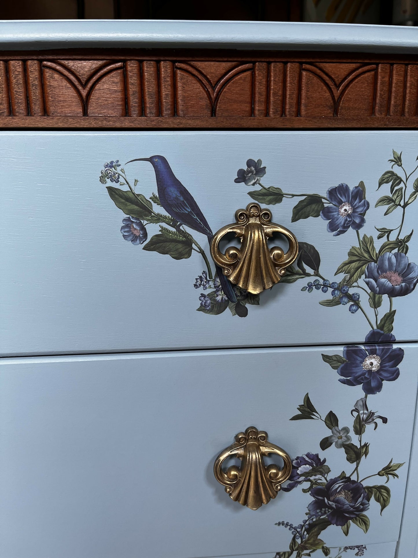 Hand painted vintage Lebus Drawers