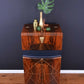 "Kikko" Art Deco Cocktail Cabinet, Vintage 1950s Drinks Cabinet