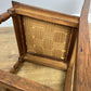 Pair of Chairs Antique French Style Oak Floral Upholstered Chairs LOT 6515