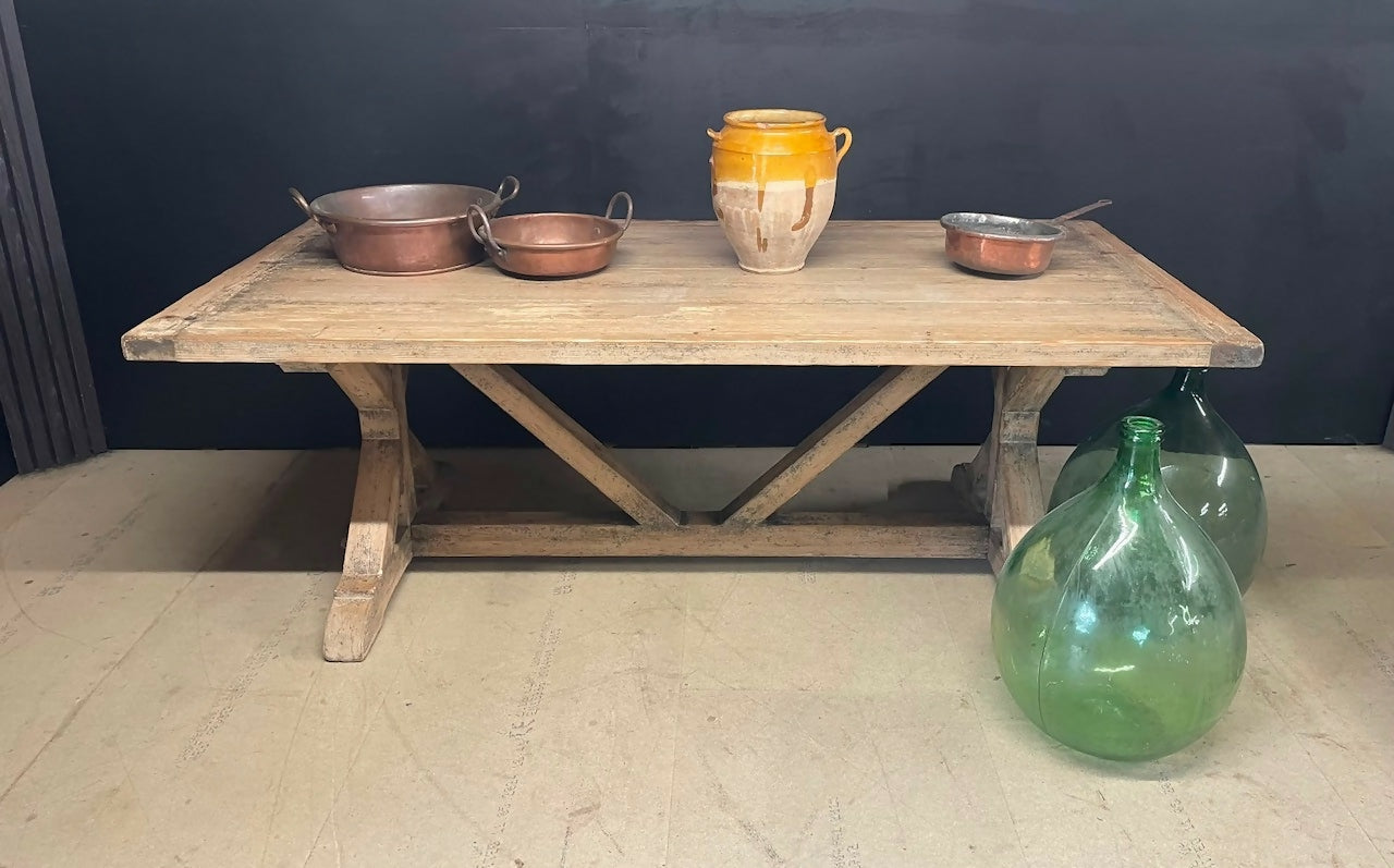 Deep Pine Farmhouse Dining Table