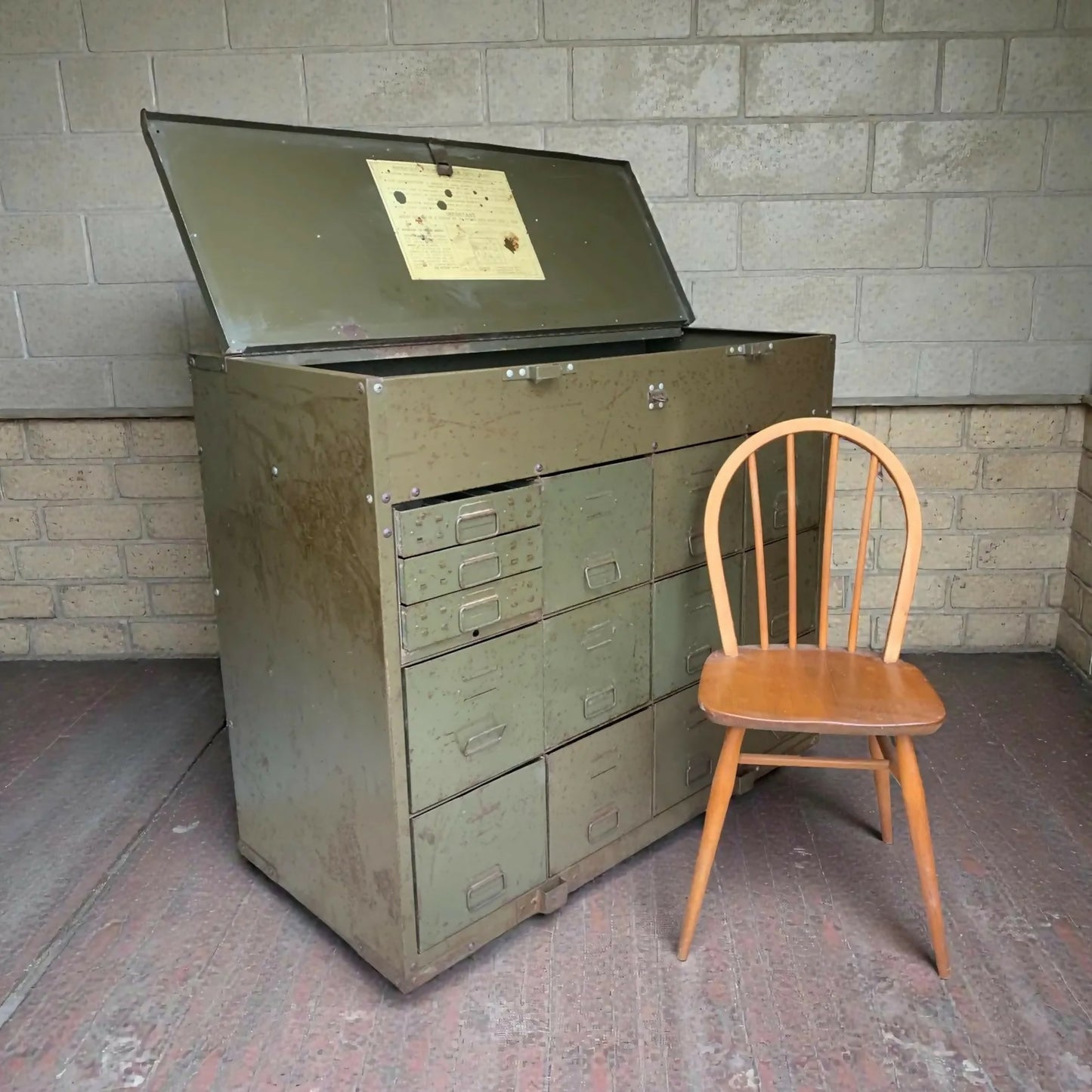 Military vintage industrial drawers Ashchurch MOD