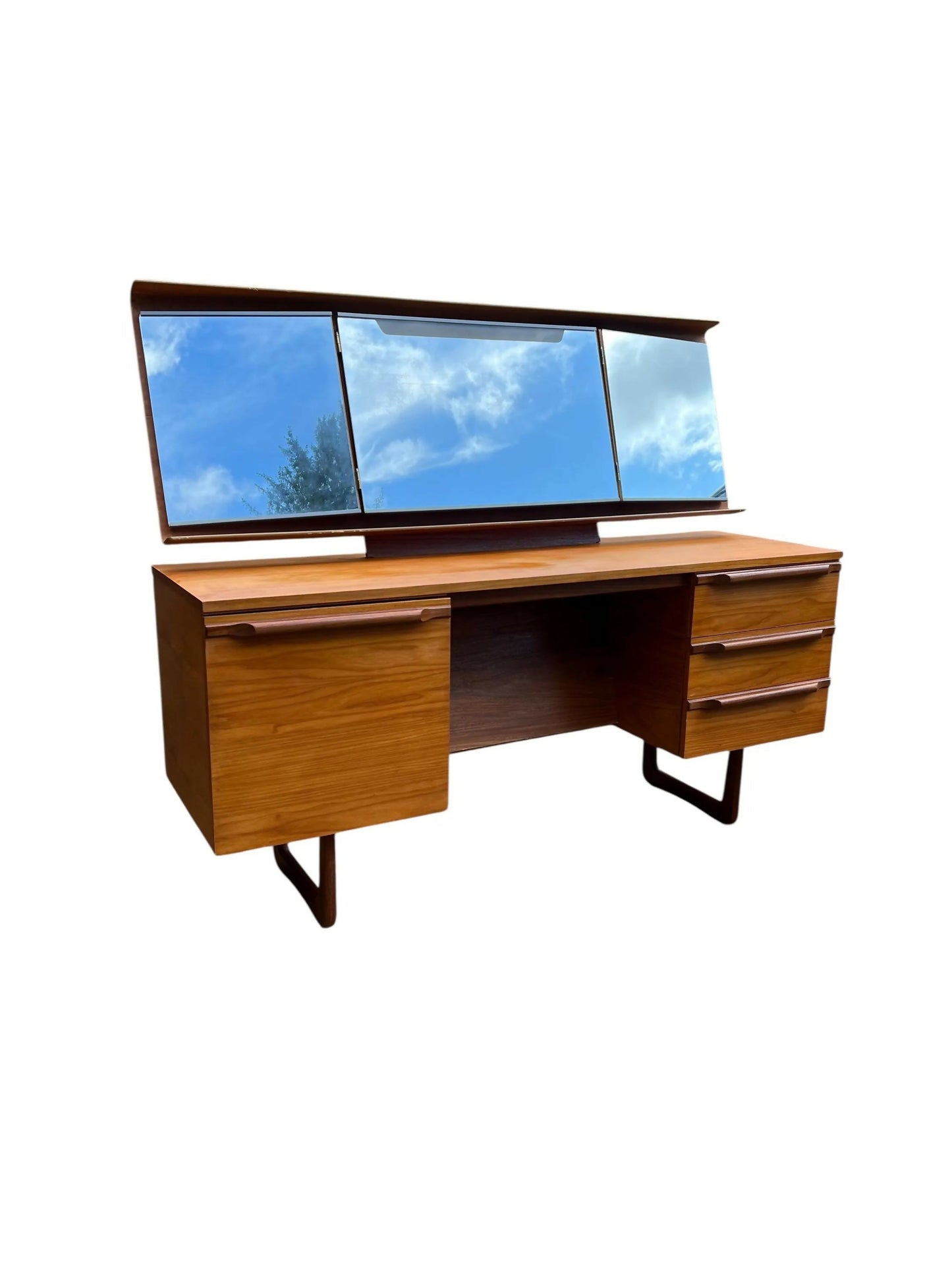Mid century dressing table by Uniflex