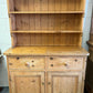 Solid Pine Traditional Country Kitchen Dresser Good Condition UK Delivery
