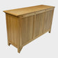 Light Oak Sideboard 2 Cupboards 3 Central Drawers Shelves FREE UK Delivery*. SBR10990/0110E