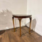 Reproduction Mahogany Demi Lune Hall Table