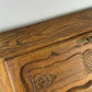 Secretaire Writing Desk Vintage French Louis Oak Rare Bureaux Cabinet LOT 6318
