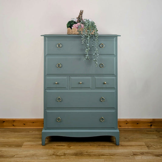 Green Stag tallboy - front