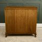 Art Deco Walnut Chest of Drawers - Queen Anne Legs