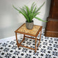 G Plan Astro Teak Side table Lamp table with retro tiled top