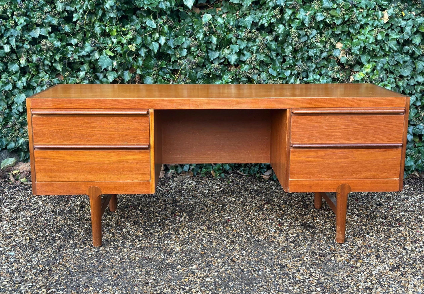 Vintage Beithcraft Teak Dressing Table/Laptop Desk