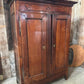 Antique French Fruitwood Armoire Housekeeper’s Cupboard, C 1790