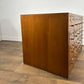 Vintage Light Oak Bank of twenty Index Drawers