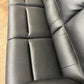Albion Static Faux Leather Three Seater Sofa