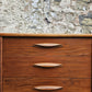 Austinsuite Chest of Drawers: Mid-Century Modern Tallboy Cabinet Teak Six Drawer