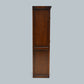 Old Charm Wall Top Unit Bookcase Leaded Glass Display Tudor Brown FREE Delivery*