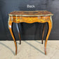 Pretty French Marquetry Lamp Table