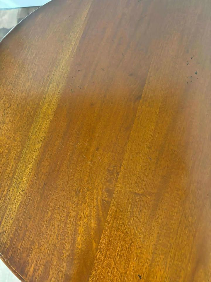 Victorian Style Carved Mahogany Centre Table