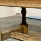 Characterful Bleached Oak Farmhouse Dining Table
