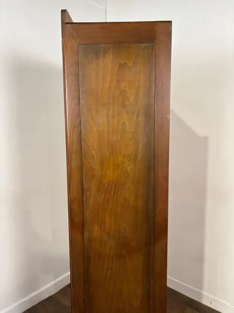 Vintage Oak Veneer Double Door Fitted Wardrobe