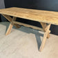 X Ldgs French Oak Farmhouse Dining Table