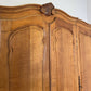 Wardrobe Vintage French Louis XVI Style Oak Four Door Carved Armoire LOT 6504