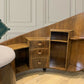 c.1930 French Art Deco olivewood Metamorphic dressing table/vanity