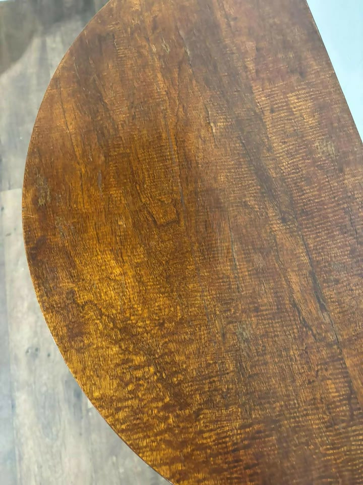 Vintage Mahogany Demi lune Hall Table
