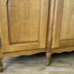 Wardrobe Vintage French Louis XVI Style Oak Four Door Carved Armoire LOT 6455