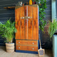 Wardrobe, Armoire, Coat Cupboard, Hallrobe, Hallway Storage, Mid Century Retro Vintage.