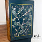 Art Deco cocktail, vintage Nathan drinks cabinet, sideboard, upcycled gin bar, walnut, teal peacock