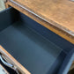 Luxury bedside bridle leather nightstands hand dyed