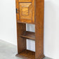 Art Deco Golden Oak side cupboard / magazine / book rack