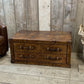 Handmade Vintage Leather Coffee Table Trunk: Vintage-Inspired Storage Chest