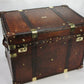 Luxury Handmade Handcrafted Travel Trunk, Coffee Table