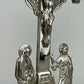 Crucifix Vintage French Style Metal Ornate Religious Figure LOT 6420