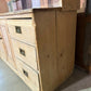 Antique Late Victorian English Pine Kitchen Dresser Shelves Housekeeper Cupboard, c.1870
