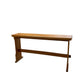 Vintage English Oak Arts & Crafts period bench seat