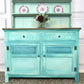 Painted Welsh Dresser Solid Wood Carvings Commission Order