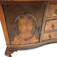 Vintage Georgian revival Walnut sideboard cabinet