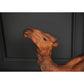 Vintage Leather Camel Ornament