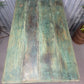 Green Vintage Rustic Indian Solid Wooden Desk Console Hallway Kitchen Island Table