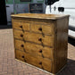 Vintage Victorian Chest Of Drawers With Original Painted Finish, Very Impressive.