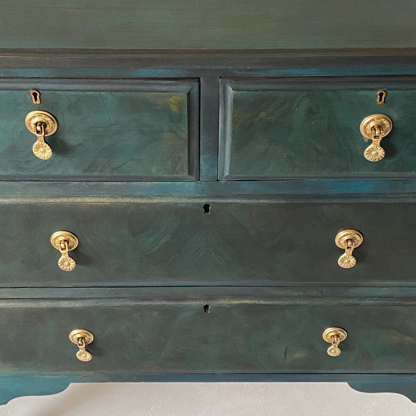 Hand Painted Vintage Furniture | Bespoke Furniture Painting | Commission Example