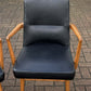 Mid Century Retro Pair Of Library Armchairs