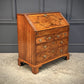 Queen Anne Art Deco Figured Walnut Writing Bureau