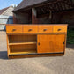 Vintage Mid Century Retro 1960’s Shop Teak Counter Kitchen Unit Kitchen Pantry Larder