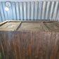 Vintage Glazed Colonial Wooden Kitchen Bathroom Drinks Display Cabinet