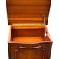 Vintage Georgian style Yew media unit / bedside chest
