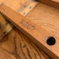 Vintage English Oak Arts & Crafts period bench seat